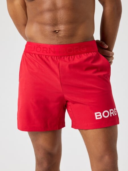 Björn Borg Borg Shorts 6 Inch Red, L