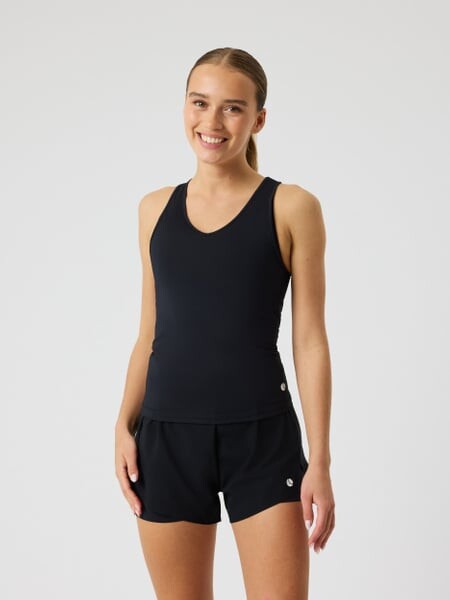 Björn Borg Ace V Neck Tank Top Black, L