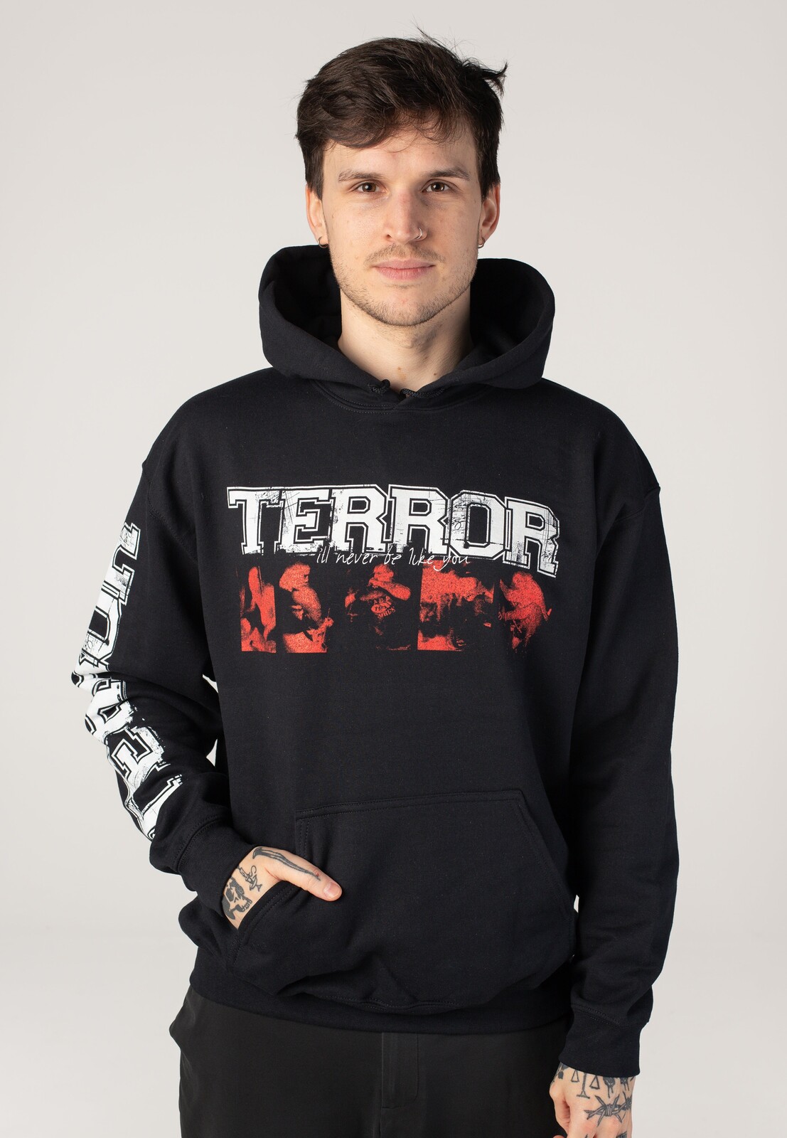 Terror - Lowest Of The Low - Hoodie - black - L - 50% Cotton, 50% Polyester