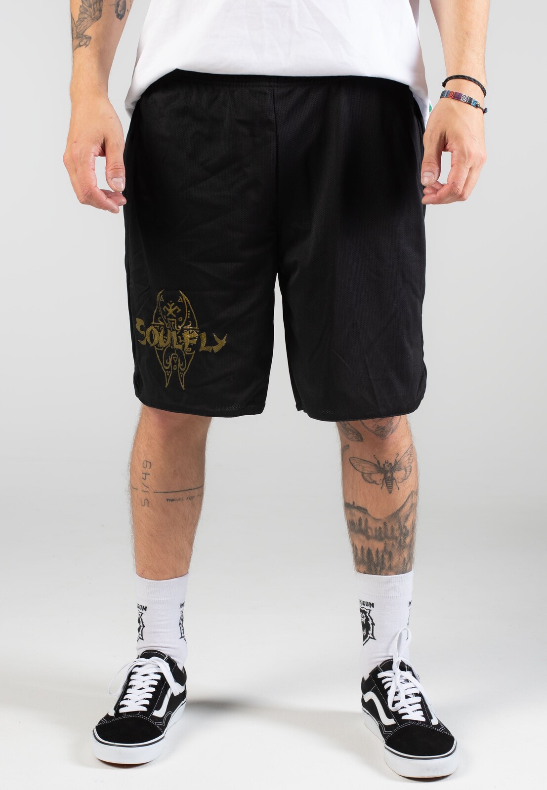 Soulfly - Symbol Logo - Shorts - black - M - 100% Polyester