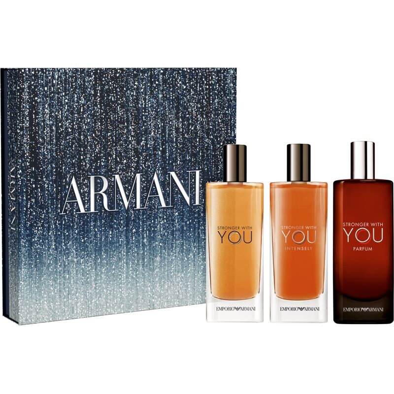 Armani Emporio Stronger With You Trio set for men