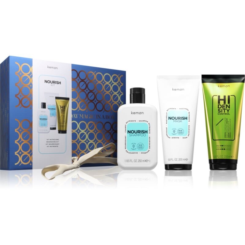 Kemon Nourish Kit gift set with nourishing and moisturising effect for women