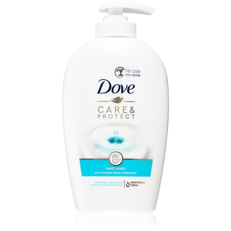 Dove Care & Protect liquid soap with pump 250 ml