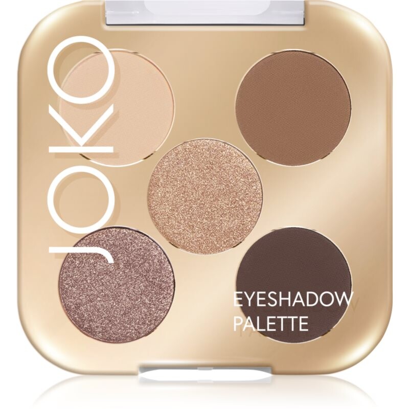 JOKO Eyeshadow Palette eyeshadow palette with 5 shades shade Sparkling Sands 7 g