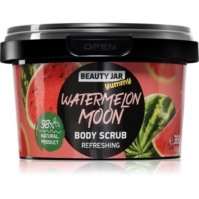 Beauty Jar Yummy Watermelon Moon body scrub with a refreshing effect 360 g
