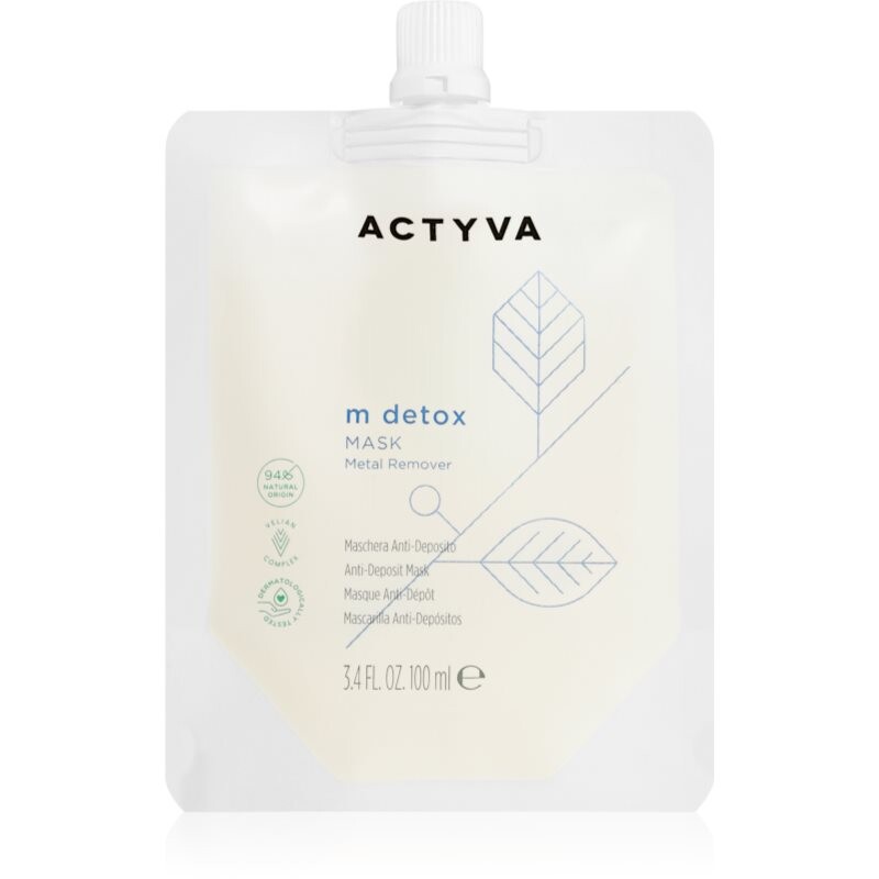 Kemon Actyva M Detox detoxifying mask for hard water 100 ml