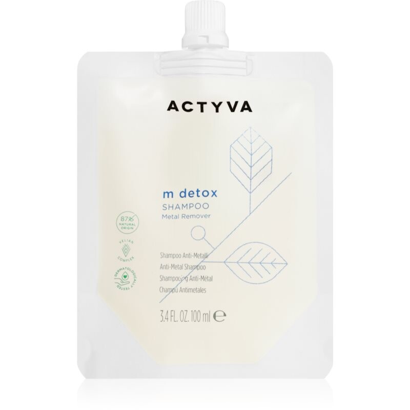 Kemon Actyva M Detox cleansing detoxifying shampoo for hard water 100 ml