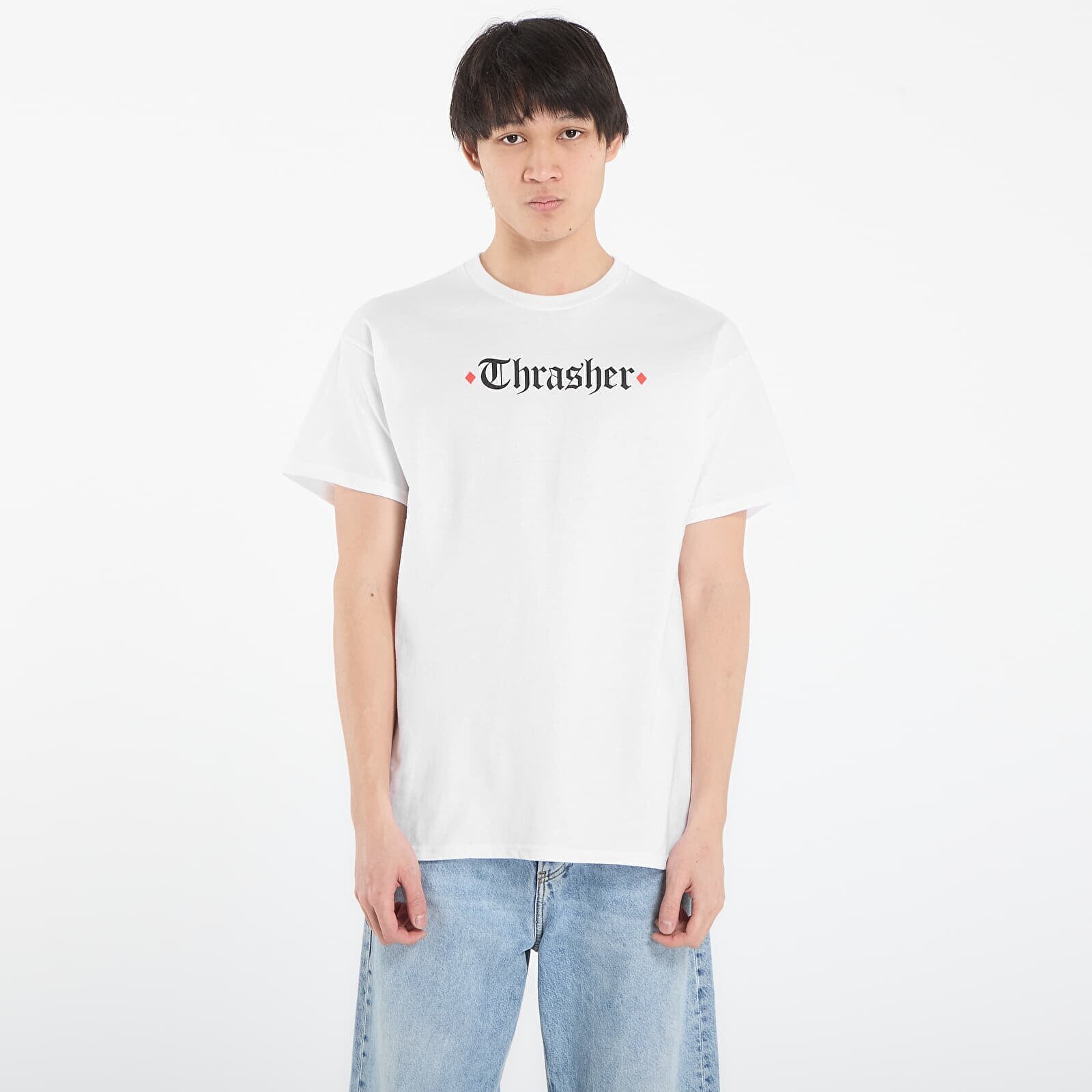 T-shirt Thrasher x Spitfire The End Oath T-Shirt White M