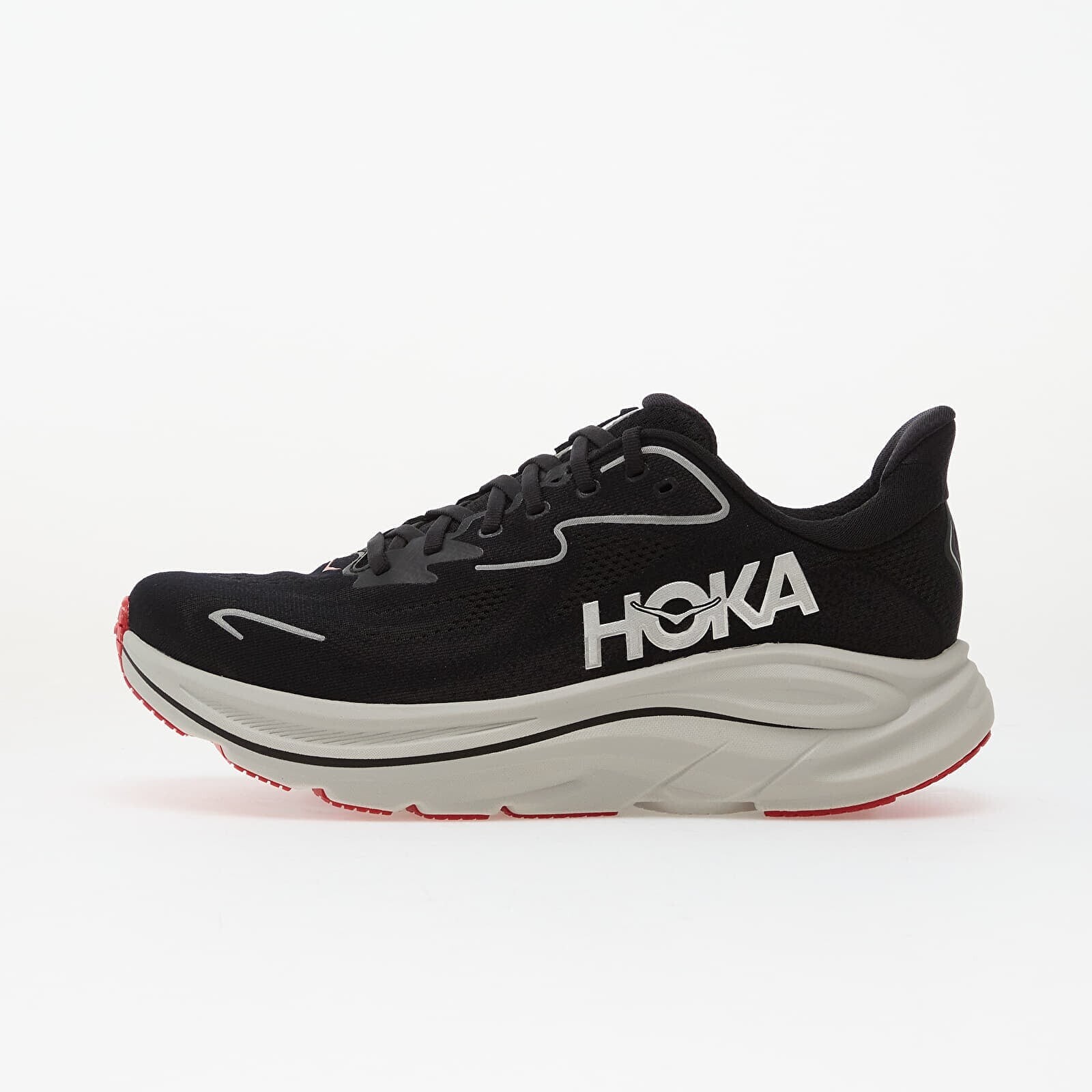 Sneakers Hoka® M Clifton 10 Black/ Silver UK 8.5