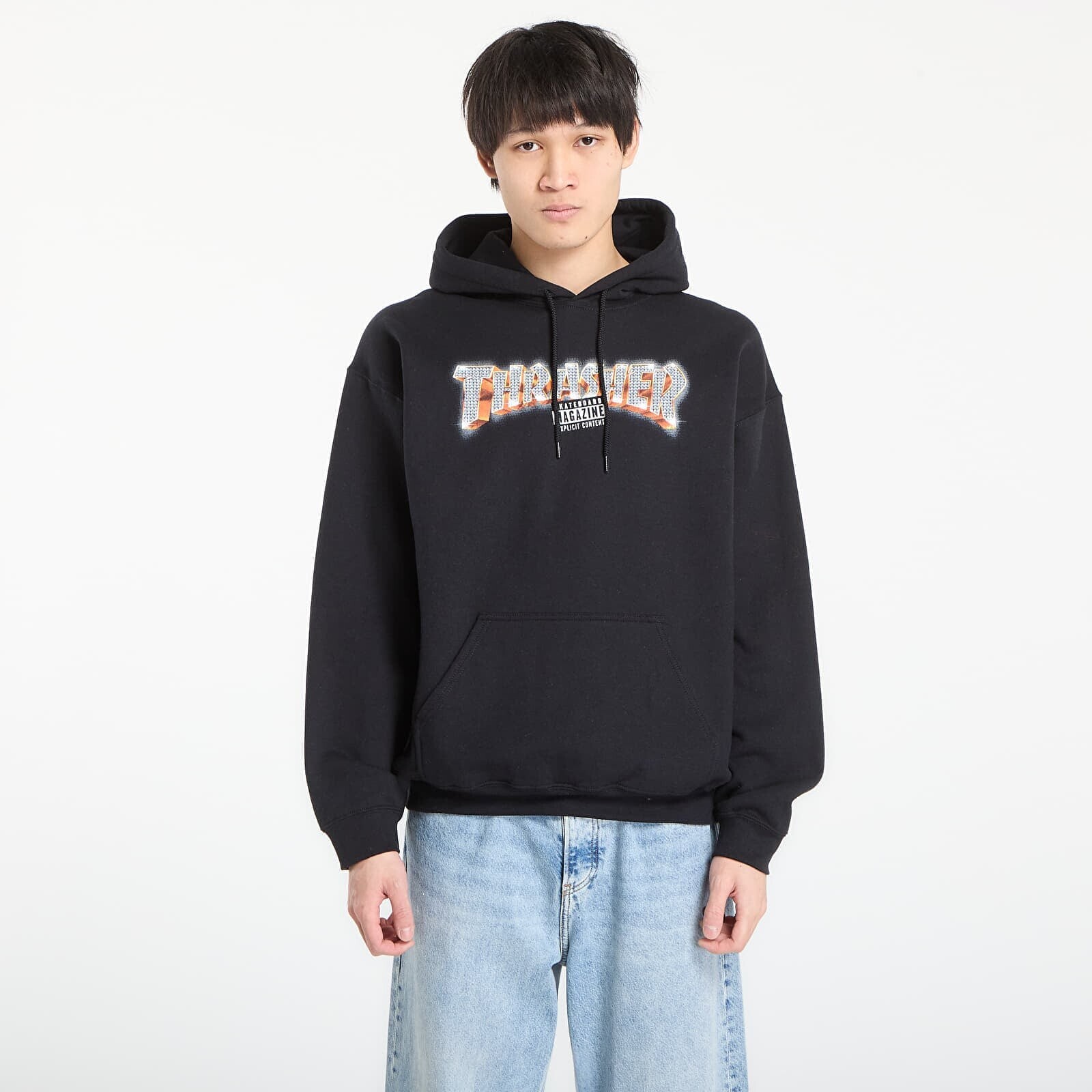 Sweatshirt Thrasher Explicit Hoodie Black XL