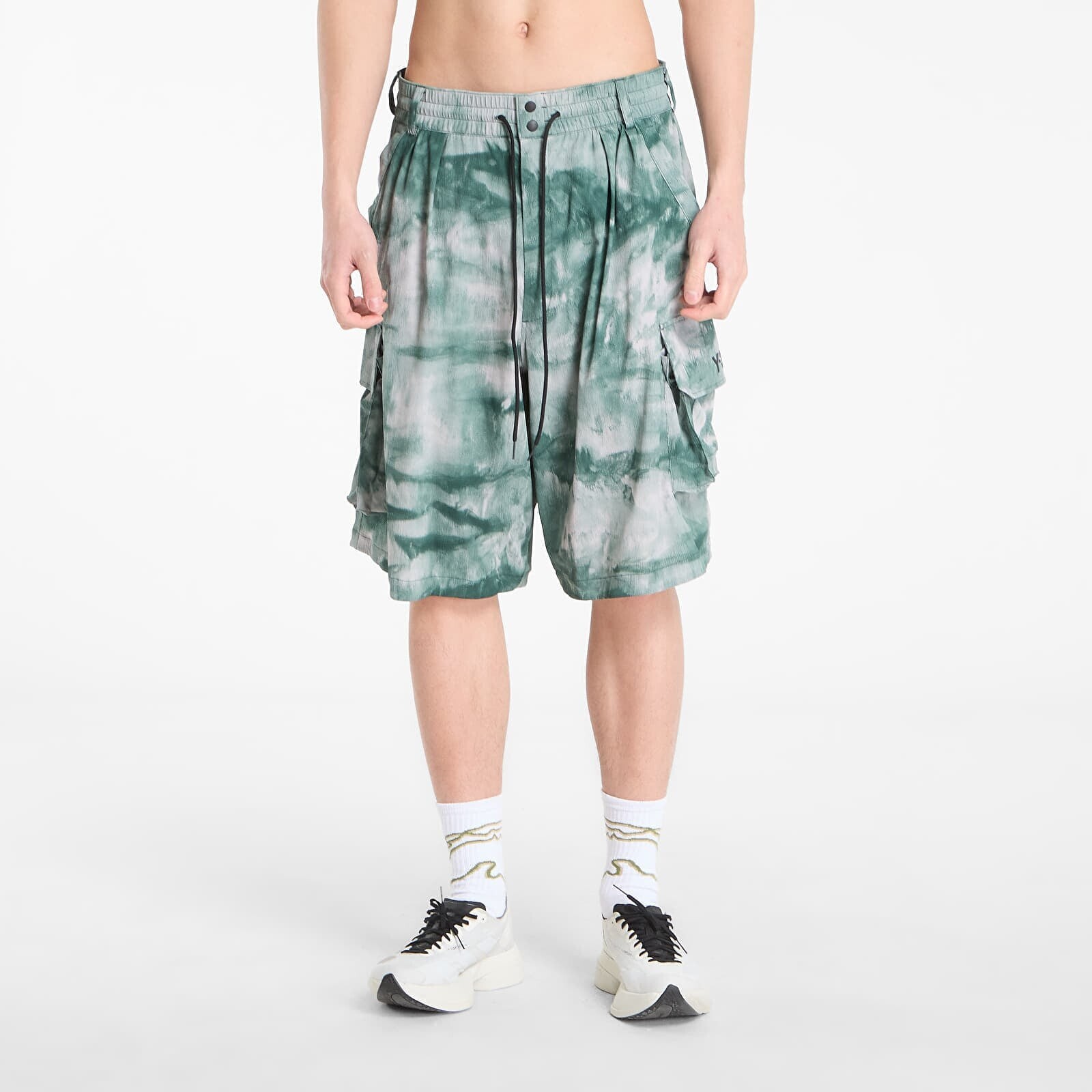 Y-3 Aop Nylon Shorts Multicolor L