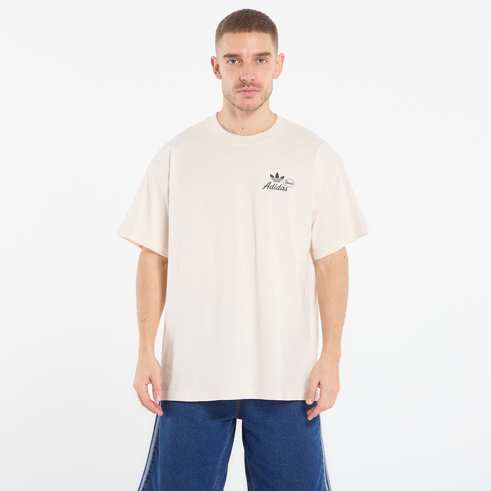 T-shirt adidas Vintage Records Graphic T-Shirt Wonder White M