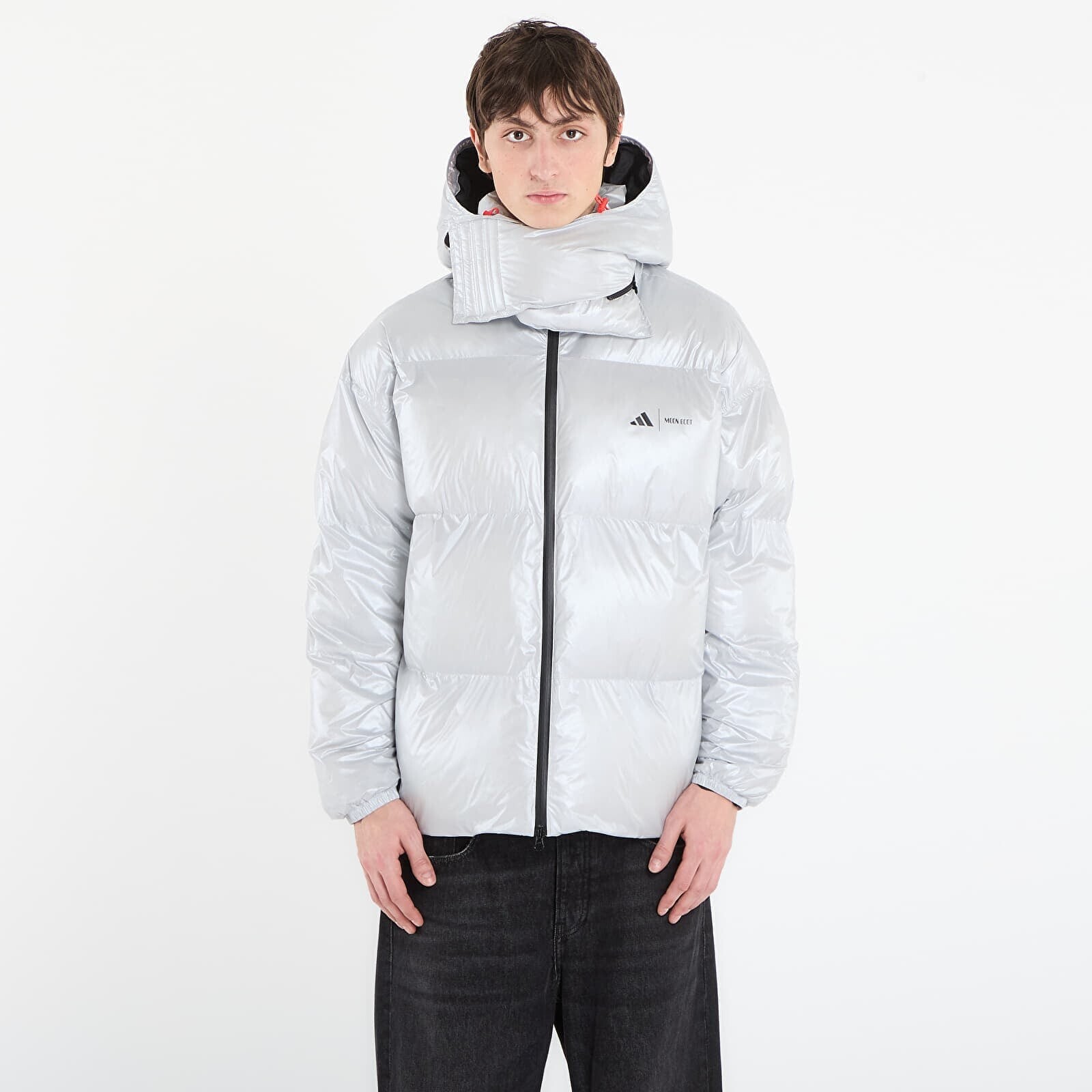 Jacket adidas x Moonboot Puffer Jacket M Metallic Silver M