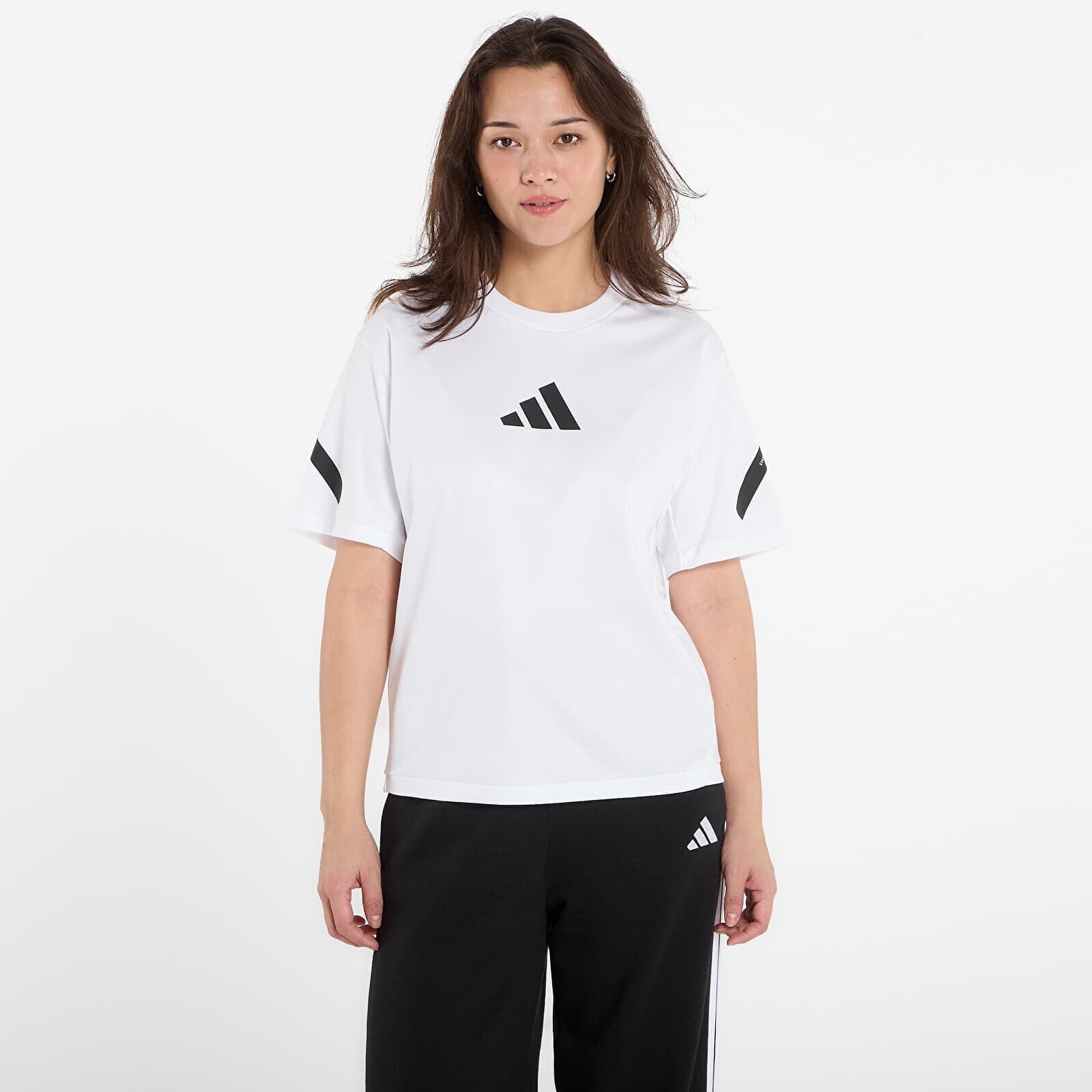 T-shirt adidas W Z.N.E. Tee White S