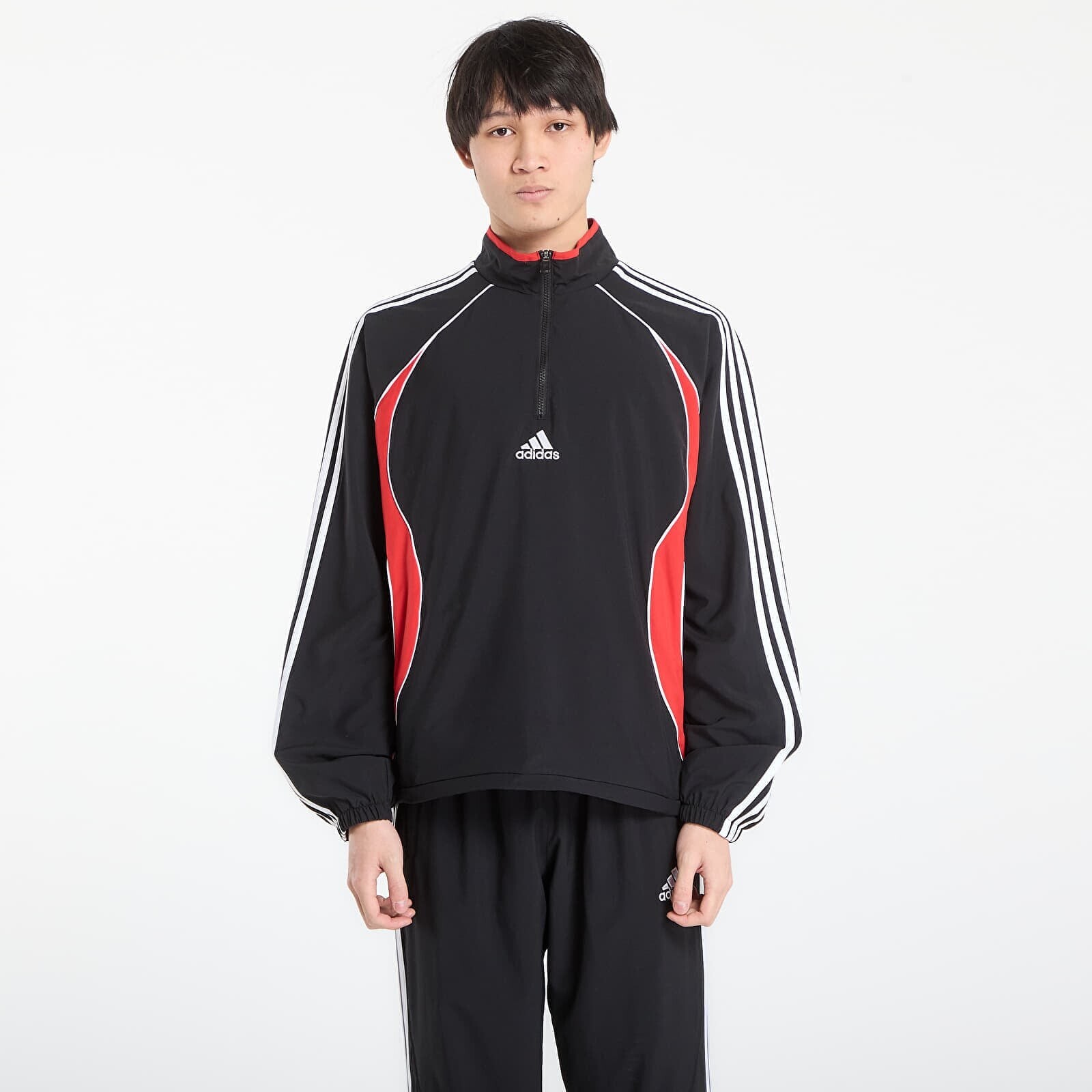 Sweatshirt adidas Teamgeist Hz Black/ Better Scarlet L
