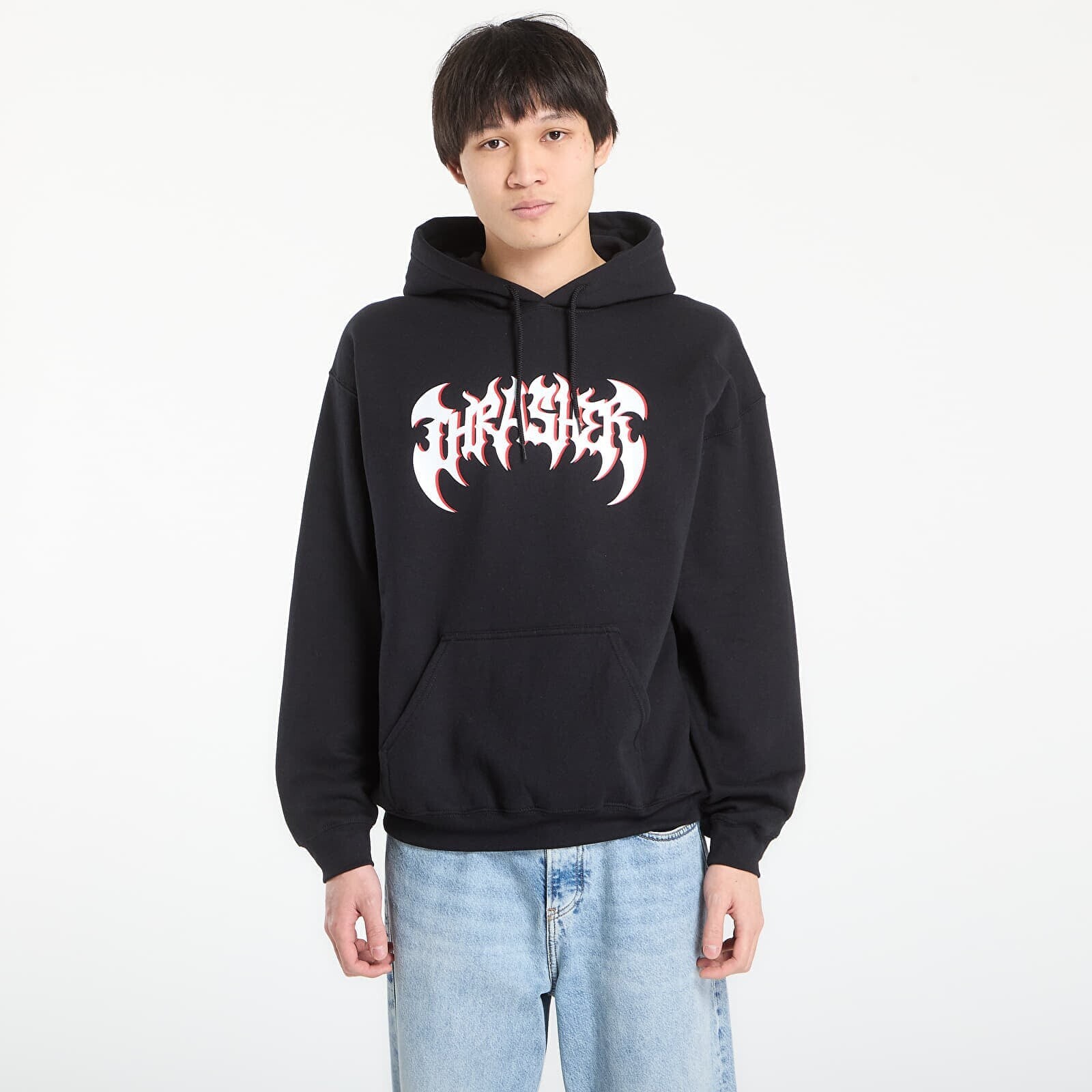 Sweatshirt Thrasher Heavy Metal Hoodie Black XL