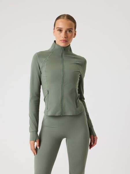 Björn Borg Borg Soft Zip Midlayer Green, L