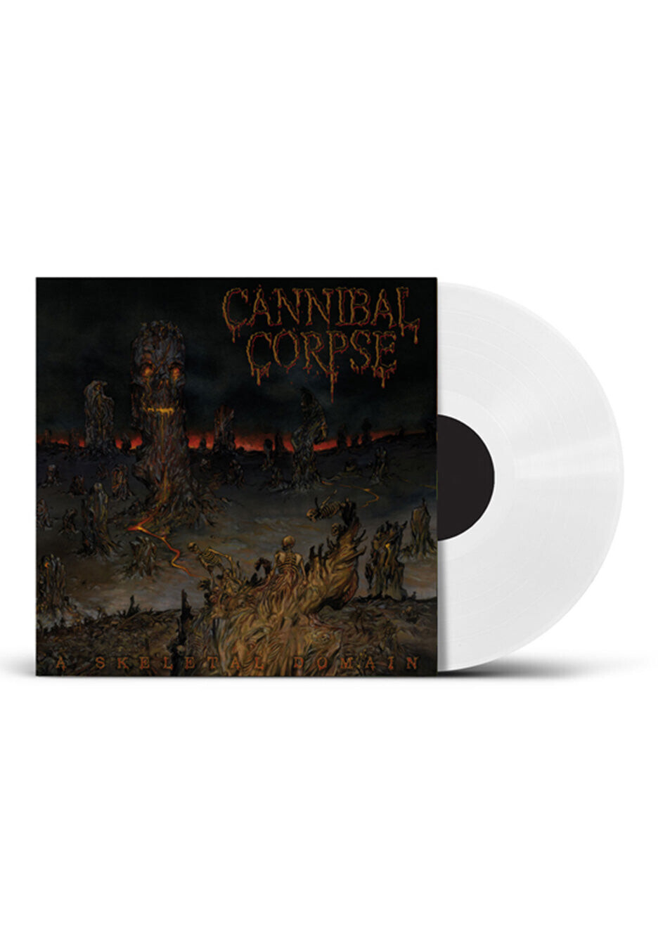 Caanibal Corpse - A Skeletal Domain Ltd. White - Colored Vinyl