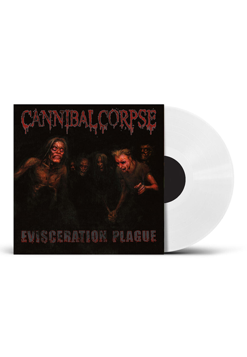 Cannibal Corpse - Evisceration Plague Ltd. White - Colored Vinyl