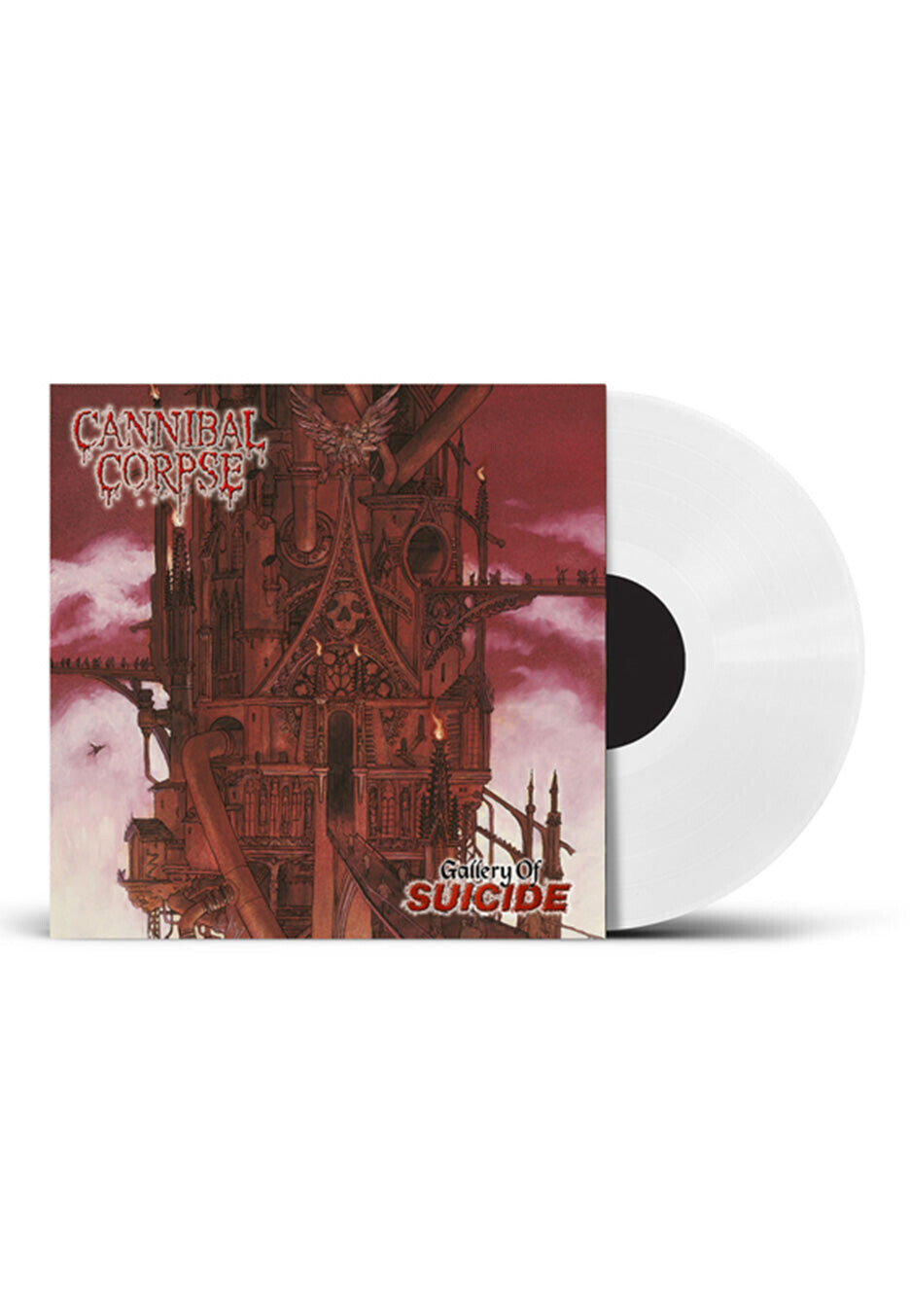 Cannibal Corpse - Gallery Of Suicide Ltd. White - Colored Vinyl