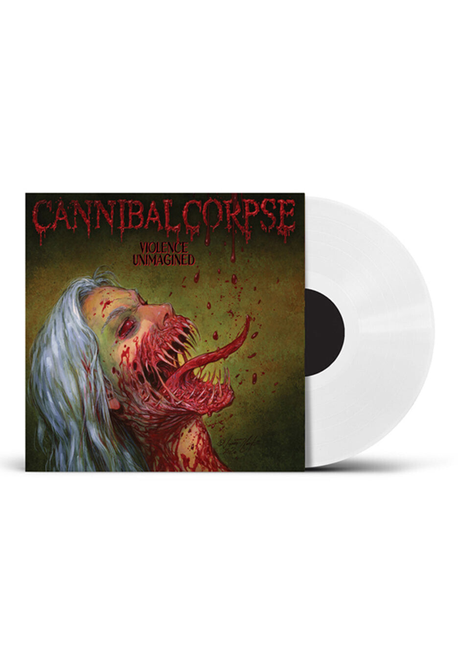 Cannibal Corpse - Violence Unimagined Ltd. White - Colored Vinyl