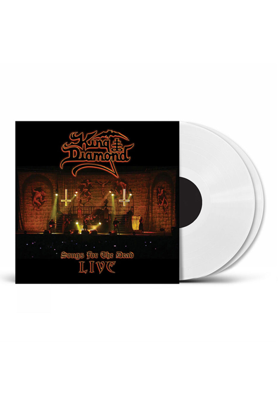 King Diamond - Songs For The Dead Live Ltd. White - Colored 2 Vinyl