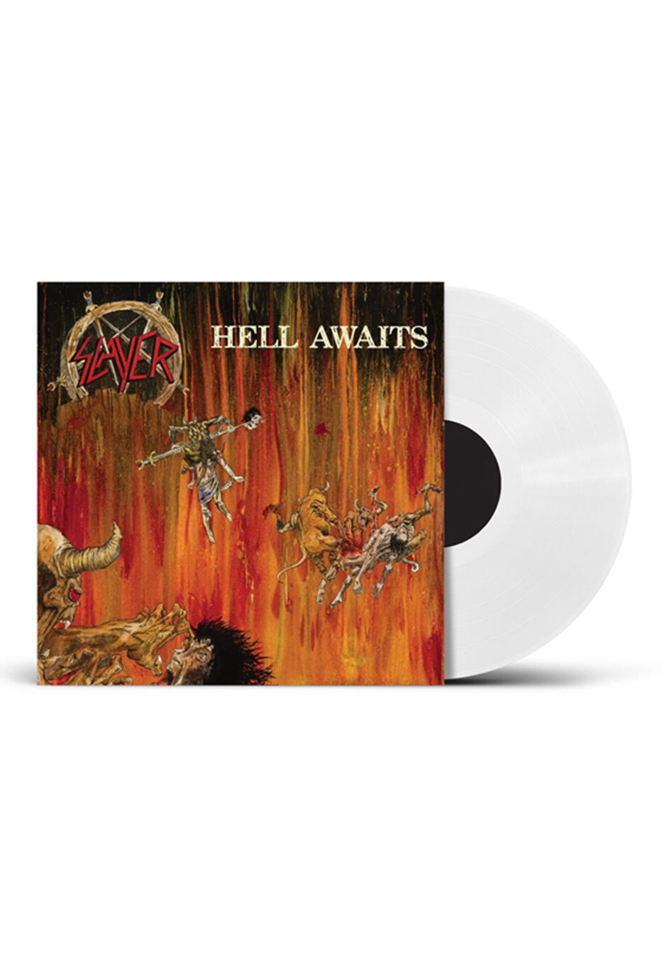 Slayer - Hell Awaits Ltd. White - Colored Vinyl