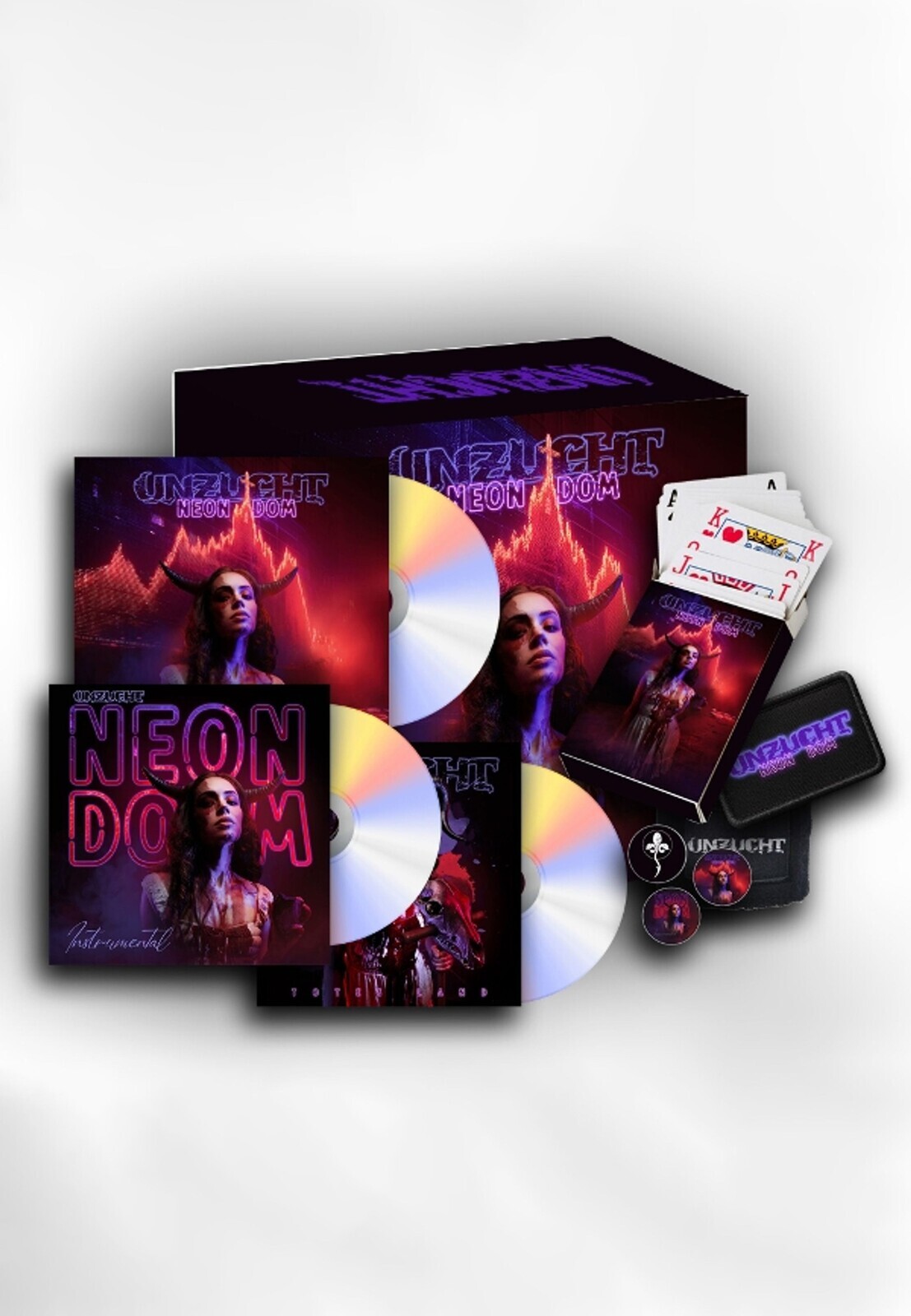 Unzucht - Neon Dom - 3 CD Fanbox