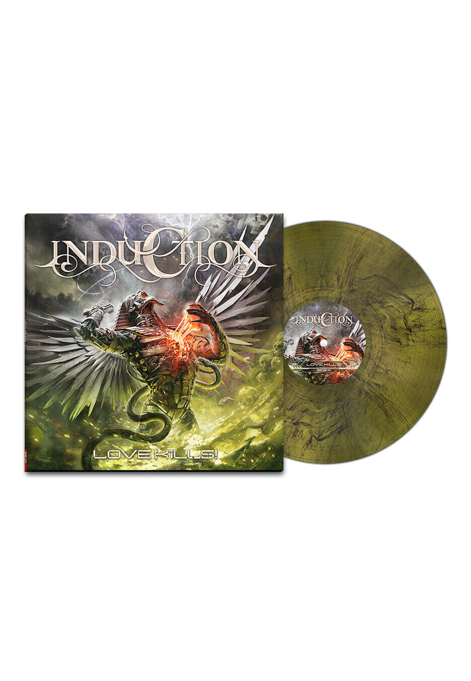 Induction - Love Kills! Ltd. Green/Black - Marbled Vinyl