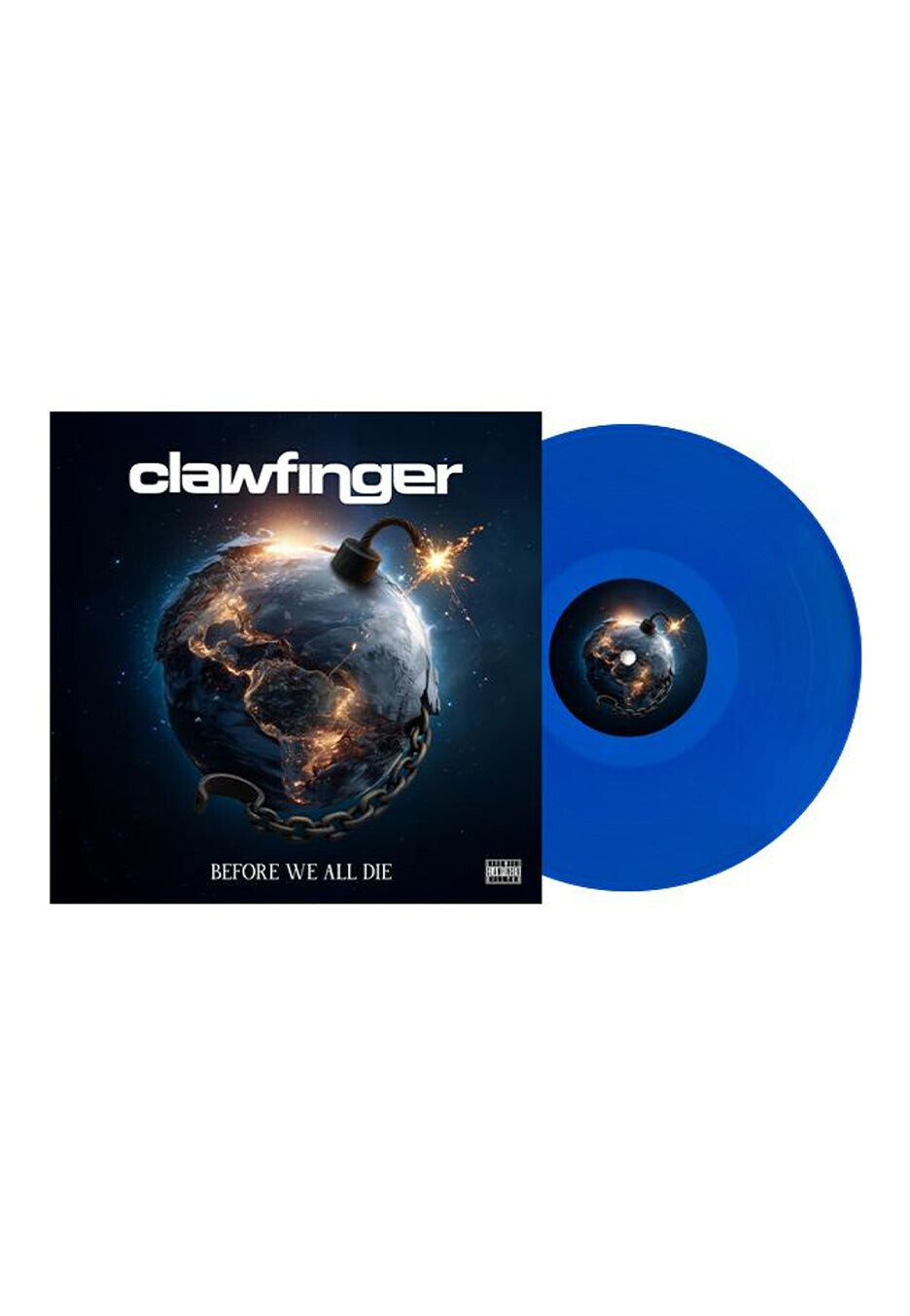 Clawfinger - Before We All Die Ltd. Water Transparent Blue - Colored Vinyl