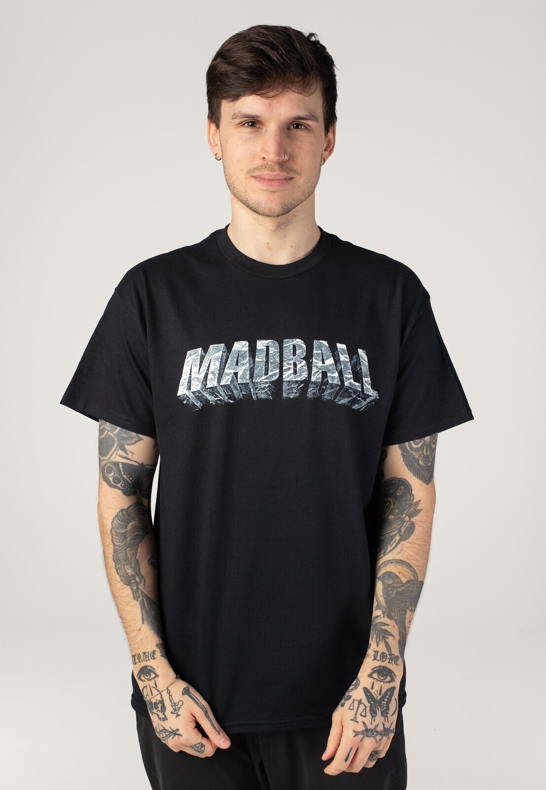 Madball - Hold It Down Logo 25 Years Anniversary - T-Shirt - black - L - 100% Cotton