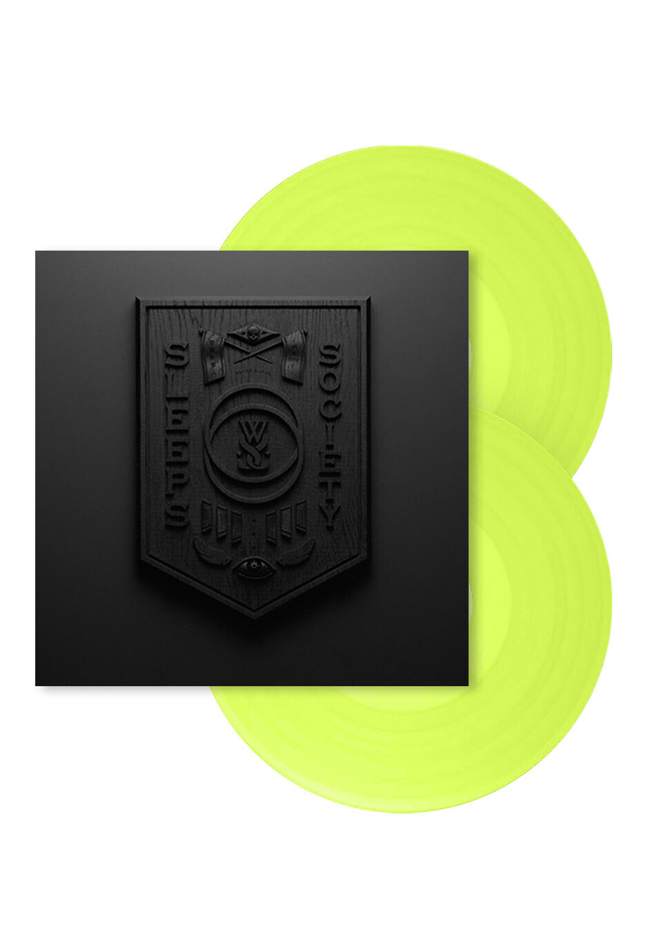 While She Sleeps - Sleeps Society (Special Edition) Ltd. Bright Yellow - Colored 2 Vinyl