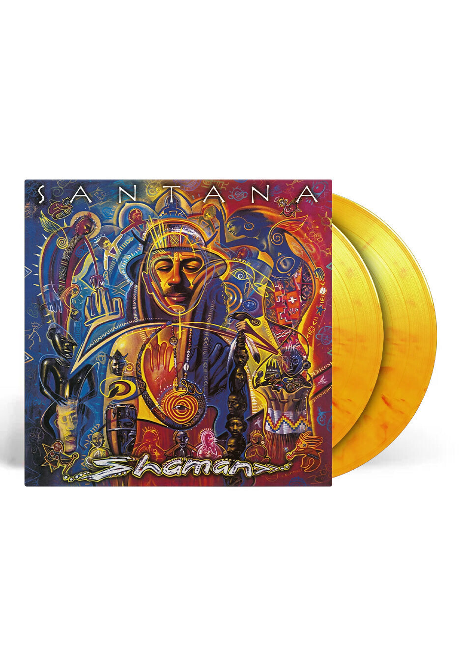 Santana - Shaman Ltd. Yellow/Orange - Marbled 2 Vinyl