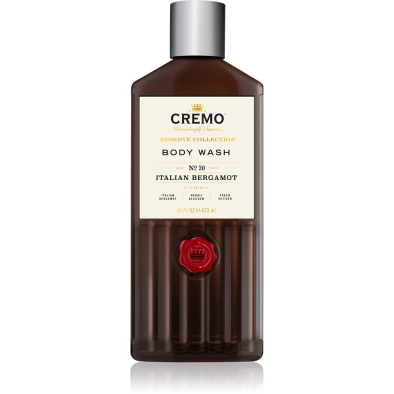 Cremo Italian Bergamot shower gel for men 473 ml