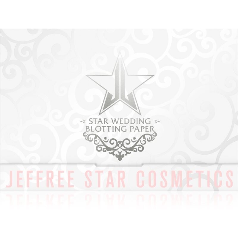 Jeffree Star Cosmetics Star Wedding mattifying blotting papers 50 pc