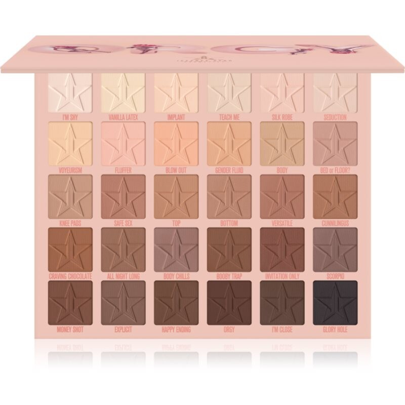 Jeffree Star Cosmetics Orgy Artistry eyeshadow palette 30x1,5 g