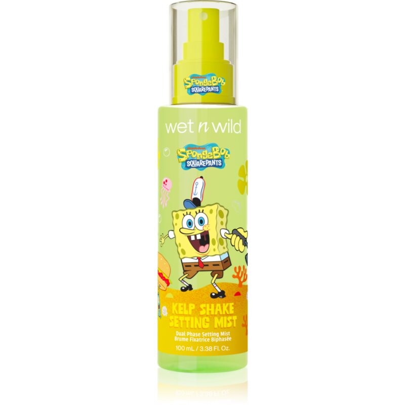 Wet n Wild SpongeBob SquarePants Kelp Shake Setting Mist makeup setting spray 100 ml