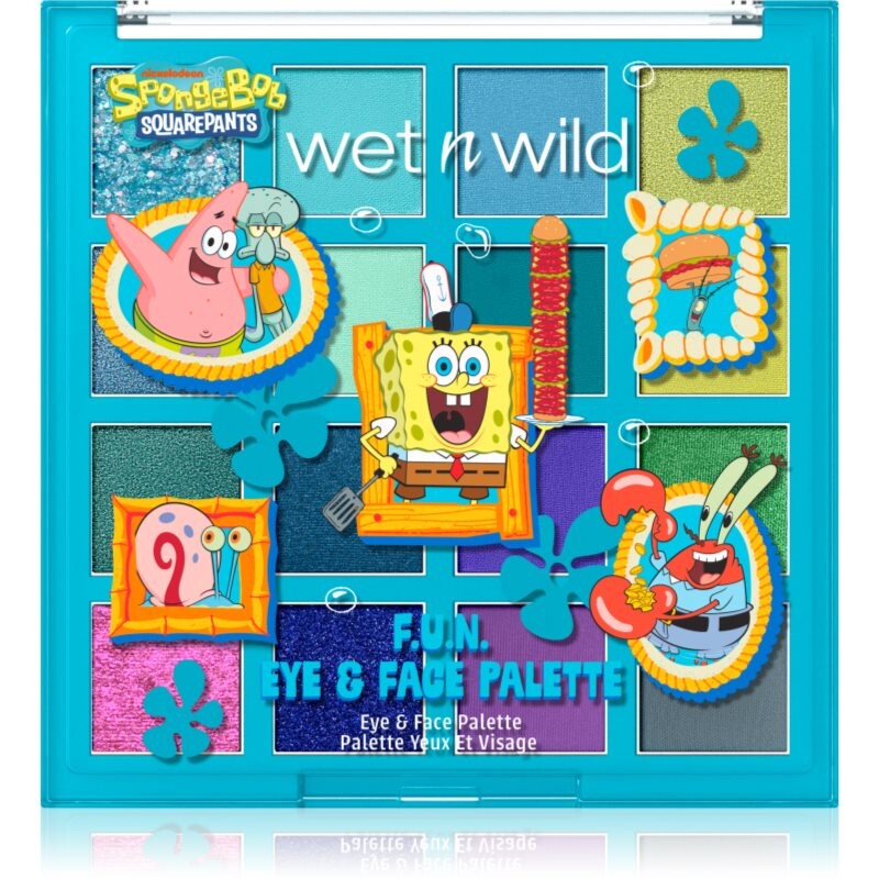 Wet n Wild SpongeBob SquarePants F.U.N. Eye & Face Palette eyeshadow palette 15 g