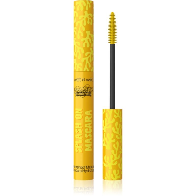 Wet n Wild SpongeBob SquarePants Splash On Waterproof Mascara waterproof mascara shade Make a Splash 6 ml