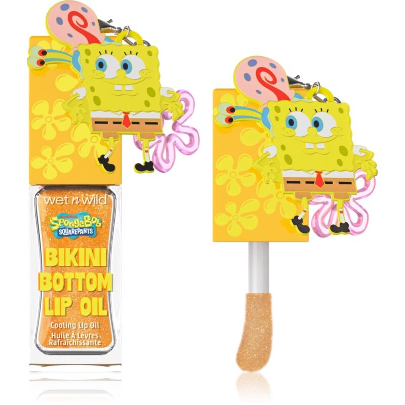 Wet n Wild SpongeBob SquarePants Bikini Bottom Lip Oil tinted lip oil with cooling effect shade I'm Ready! 7.11 ml