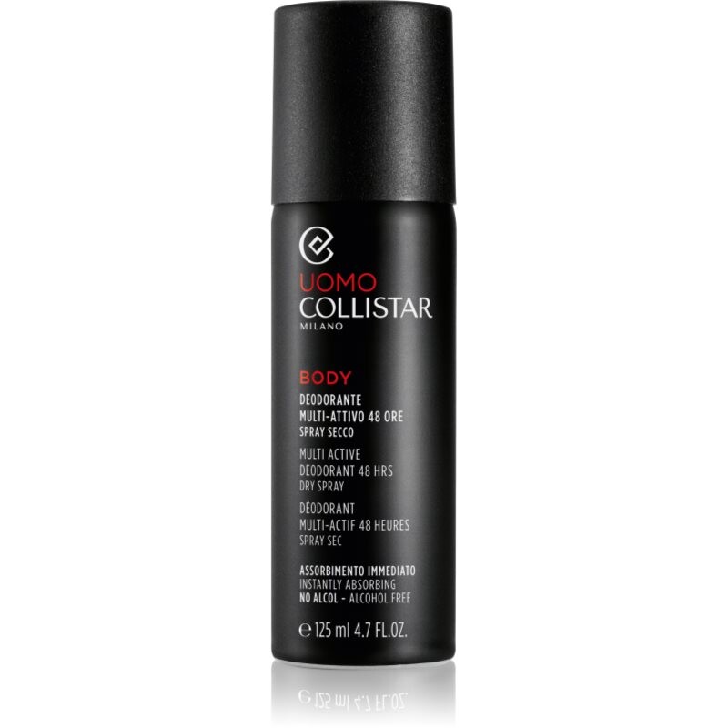Collistar Multi-Active Deodorant 48hrs Dry Spray refreshing deodorant spray for men 125 ml