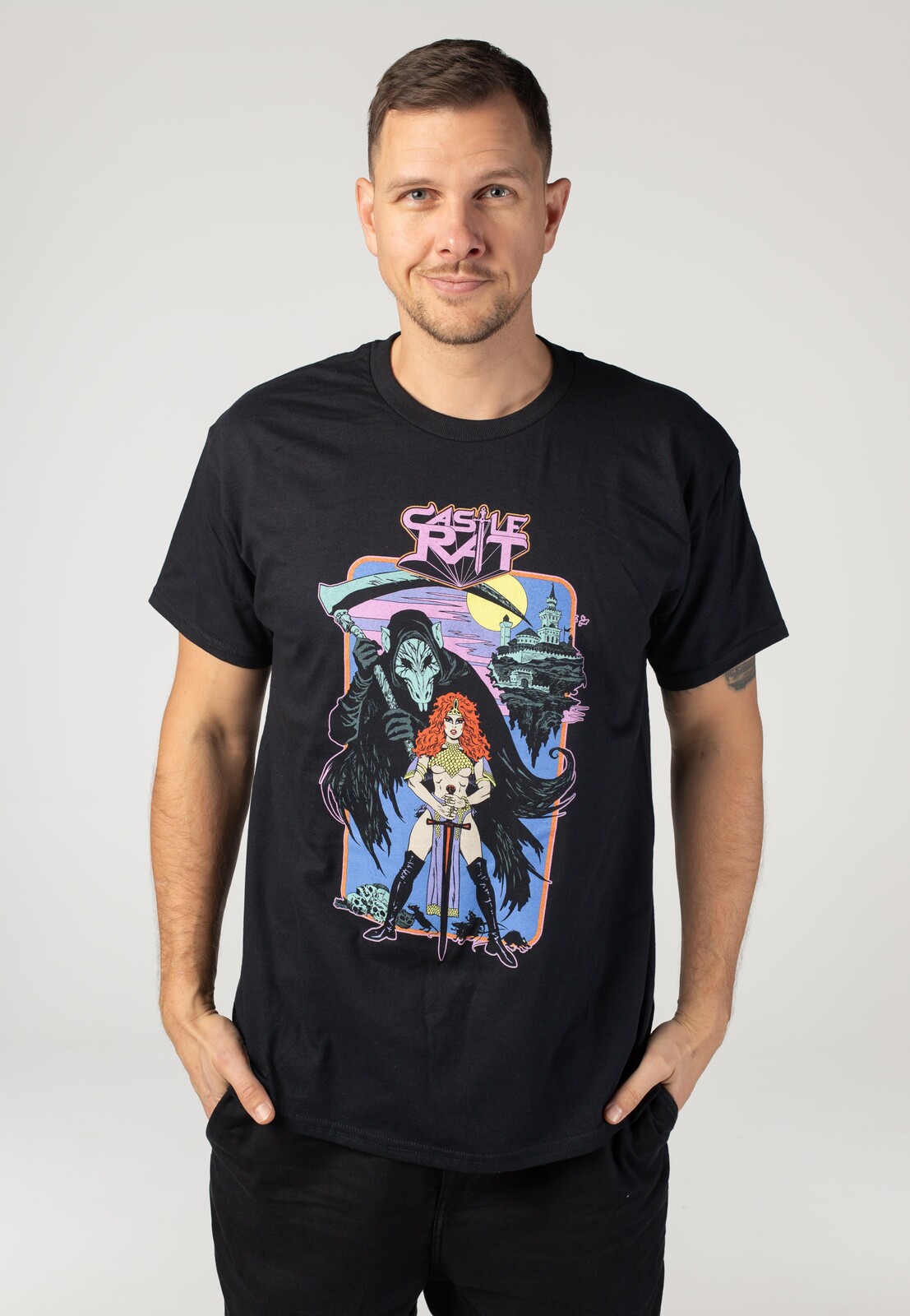 Castle Rat - Now Is Forever - T-Shirt - black - L - Jersey