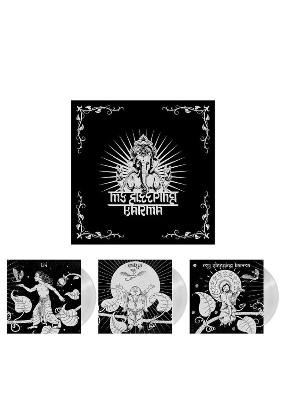 My Sleeping Karma - The First Three Albums Ltd. Clear - Colored 3 Vinyl Boxset