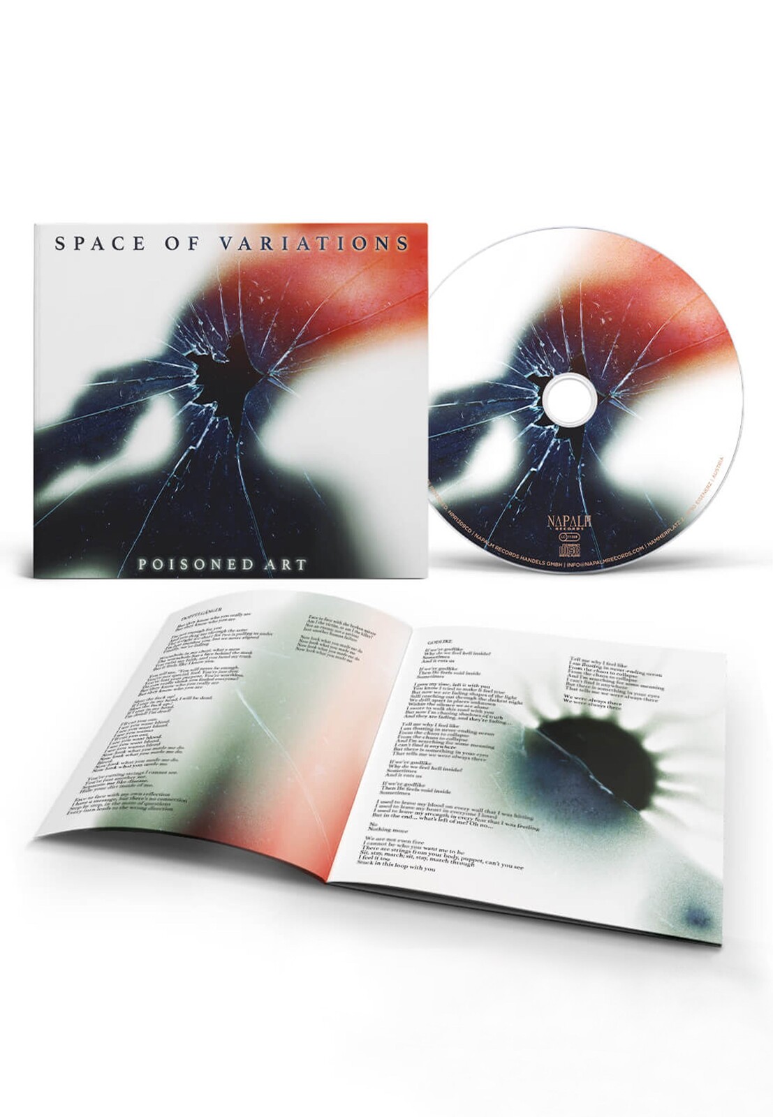 Space Of Variations - Poisoned Art - Digipak CD