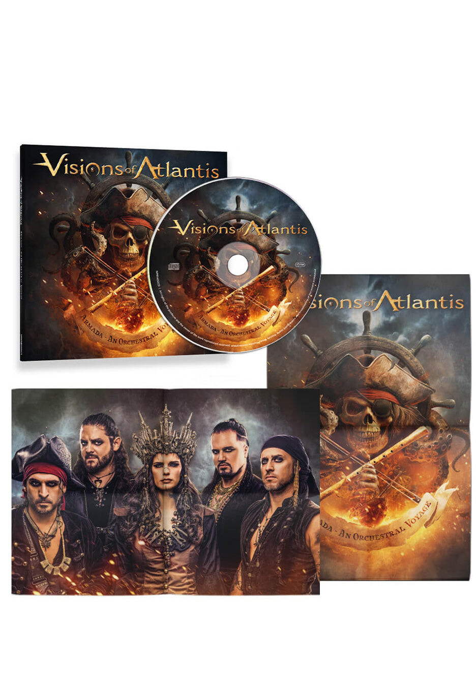 Visions Of Atlantis - Armada: An Orchestral Voyage - Digipak CD