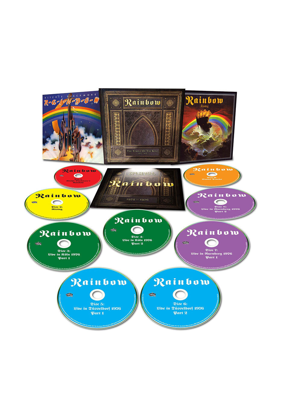 Rainbow - The Temple Of The King: 1975-1976 (Deluxe Edition) - 9 CD Boxset