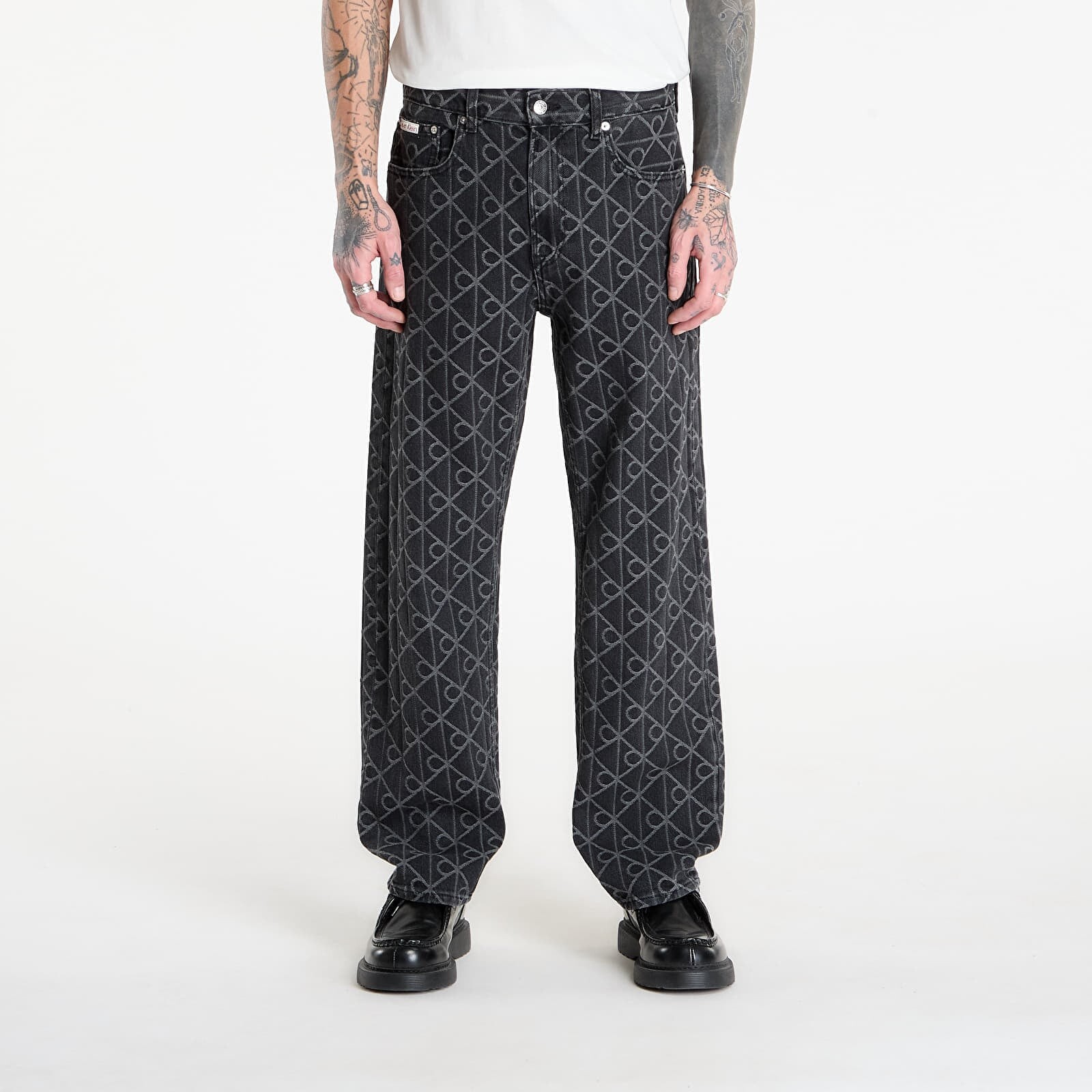 Pants Calvin Klein Jeans 90S Straight Jeans Black W33/L32