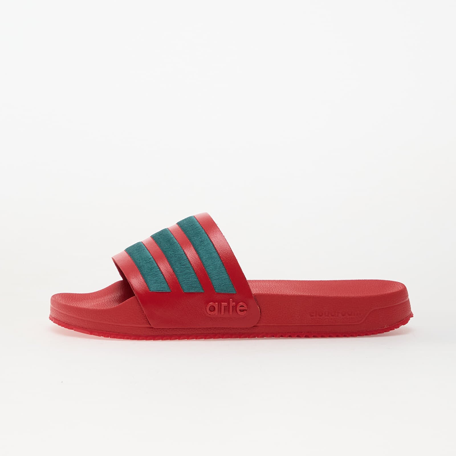 Sneakers adidas x Arte Antwerp Adilette Slides Better Scarlet/ Collegiate Green/ Better Scarlet UK 7