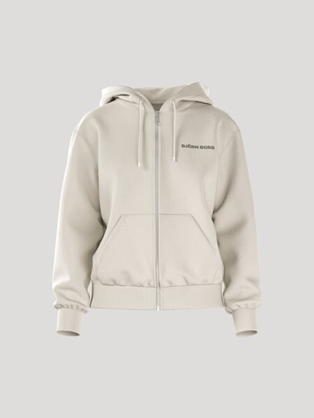 Björn Borg Borg Essential 4 Zip Hoodie White, L