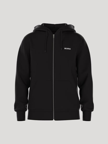 Björn Borg Borg Essential 4 Zip Hoodie Black, L